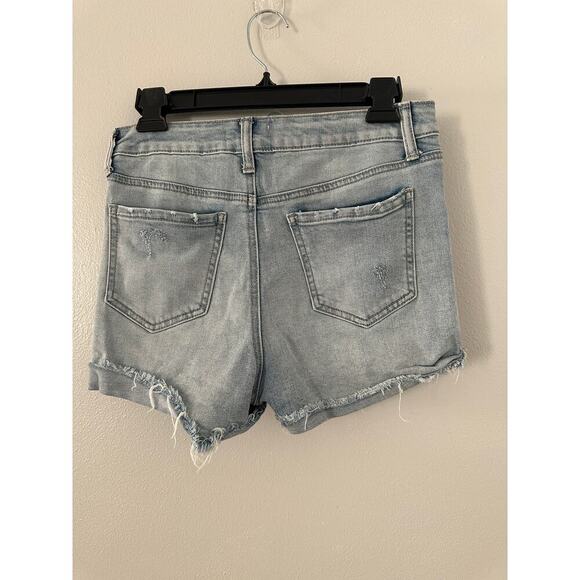 Altered State Distressed High Rise Jean Shorts sz 27 - Picture 2 of 4